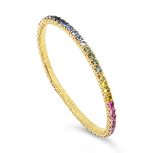 Abracadabra Rainbow Sapphires Bracelet