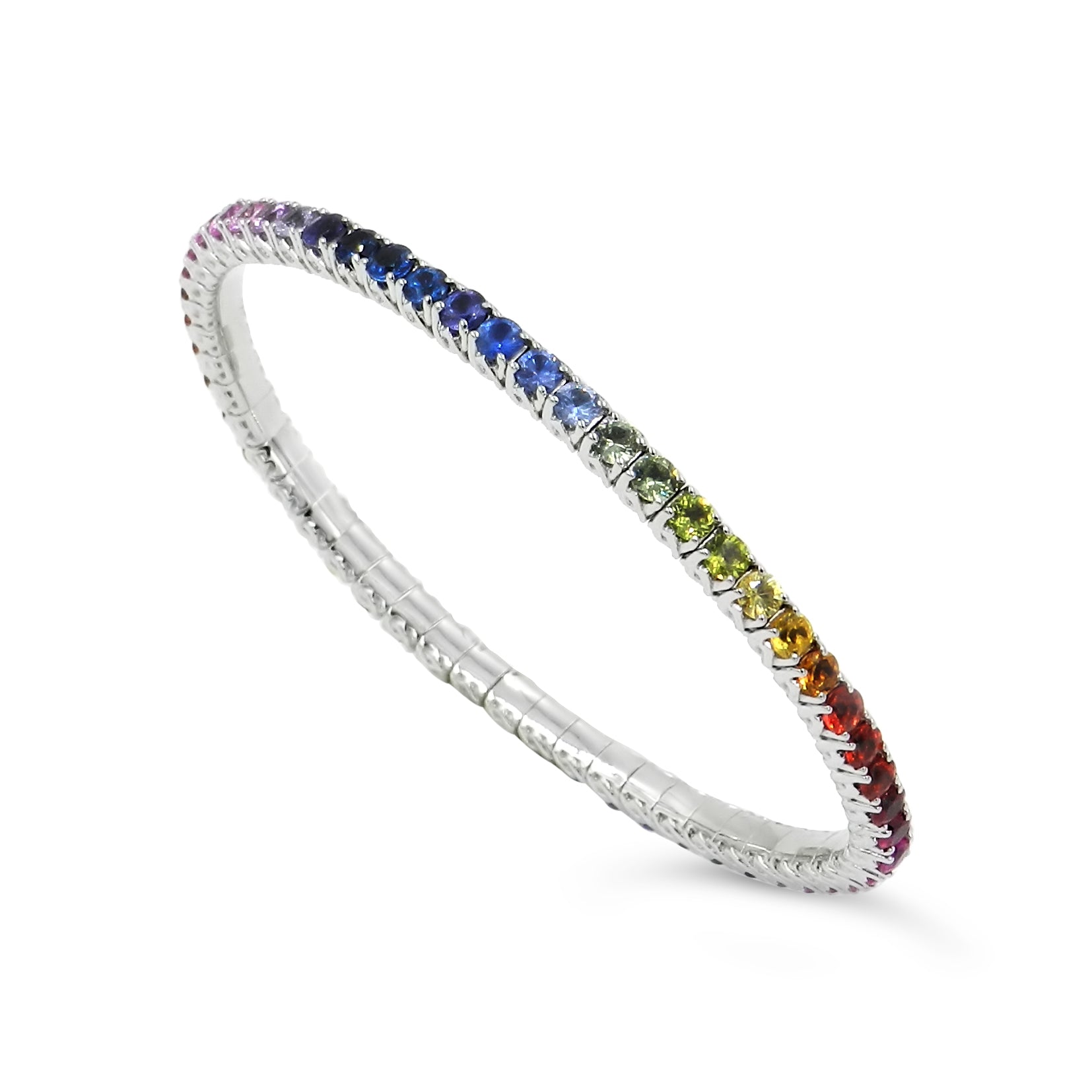 Abracadabra Rainbow Sapphires Bracelet