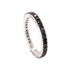 Black Diamond Stackable Ring