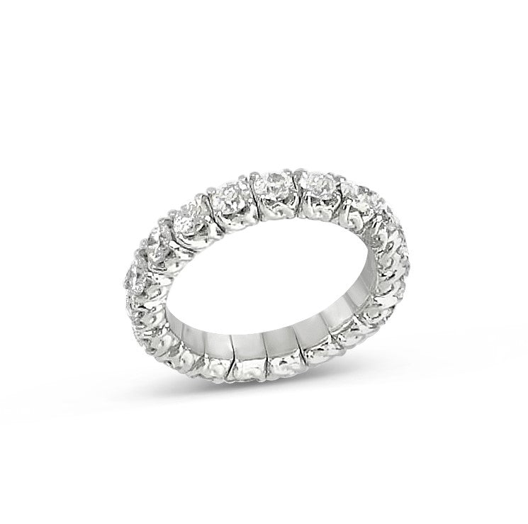 Abracadabra Large White Diamond Ring
