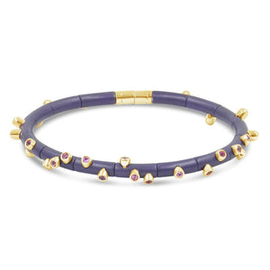 Purple Cactus Bracelet