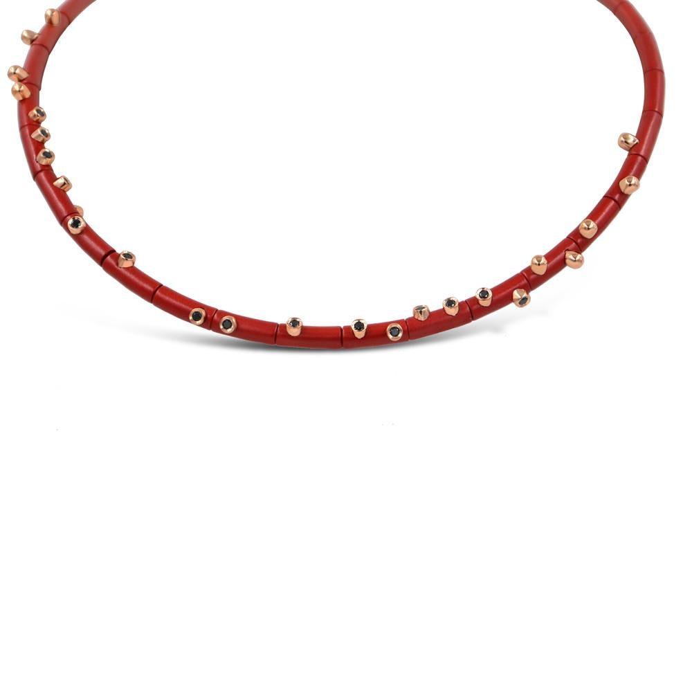 Red Cactus Necklace